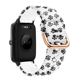 19mm Silicone Printing Watch Band, For ID205 / Willful SW021