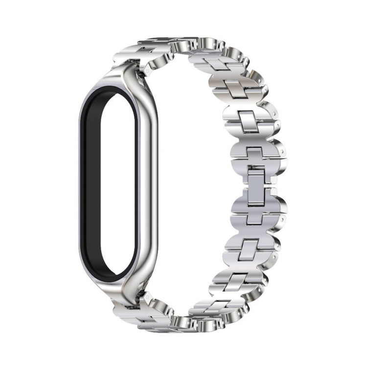MIJOBS Bone Chain Double Hole Metal Watch Band, For Xiaomi Mi Band 5 / 6