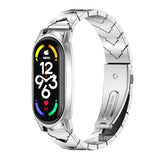 MIJOBS GT Metal Stainless Steel V-shaped Watch Band, For Xiaomi Mi Band 7 / 7 NFC