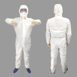 Waterproof Disposable SF Non-woven Breathable Film Siamese Isolation Suit Safely Clothes, 155cm / XS, 160cm / S, 165cm / M, 170cm / L, 175cm / XL, 180cm / XXL, 185cm / XXXL, 190cm / XXXXL