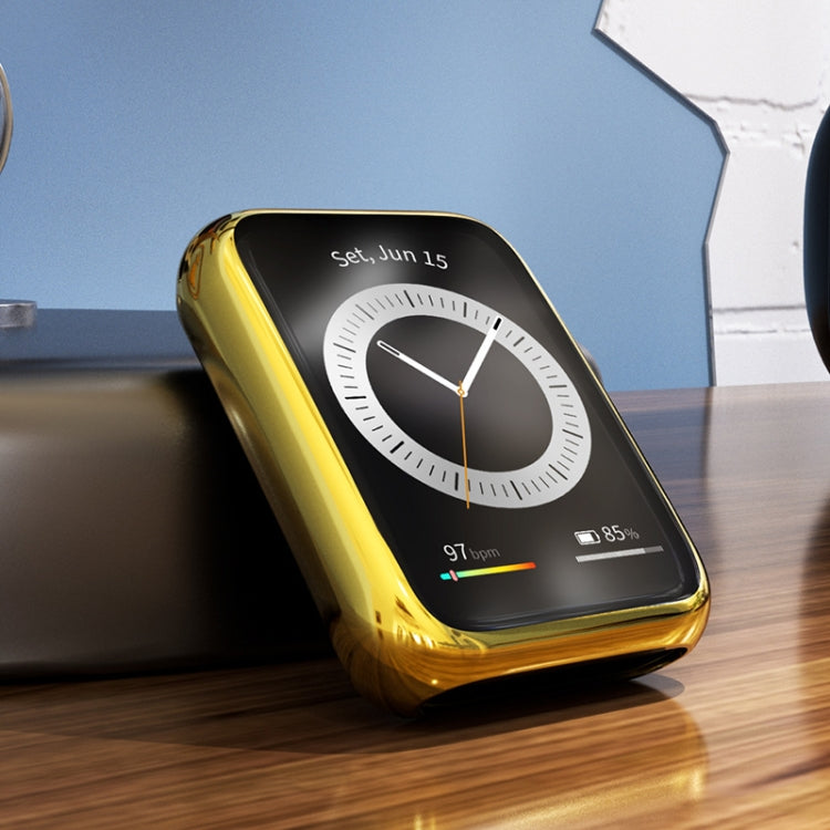 TPU Electroplating Watch Protective Case, For Huawei Watch Fit 2