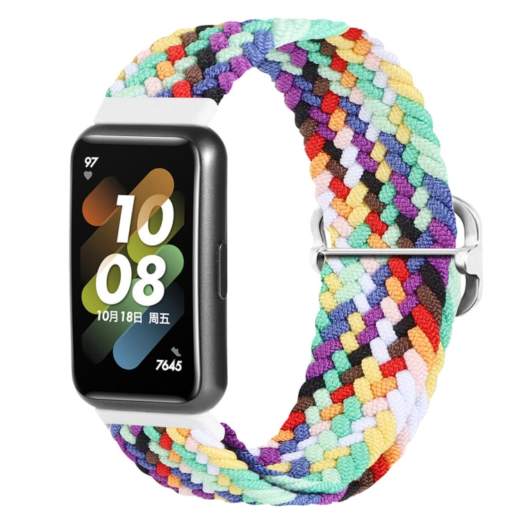 Nylon Braided Buckle Watch Band, For Huawei Band 7