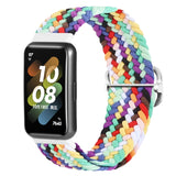 Nylon Braided Buckle Watch Band, For Huawei Band 7