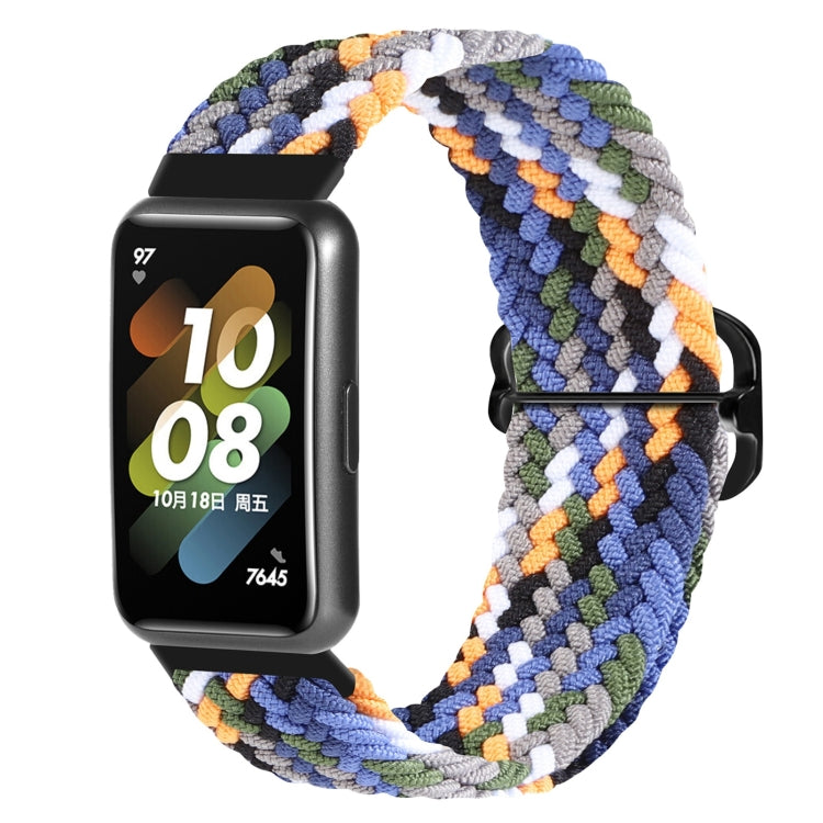 Nylon Braided Buckle Watch Band, For Huawei Band 7
