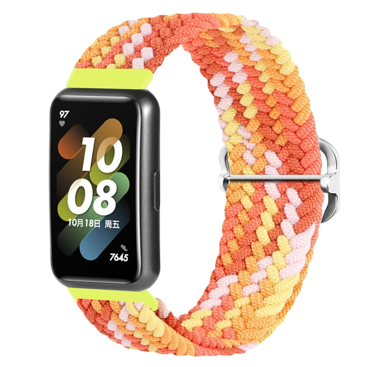 Nylon Braided Buckle Watch Band, For Huawei Band 7