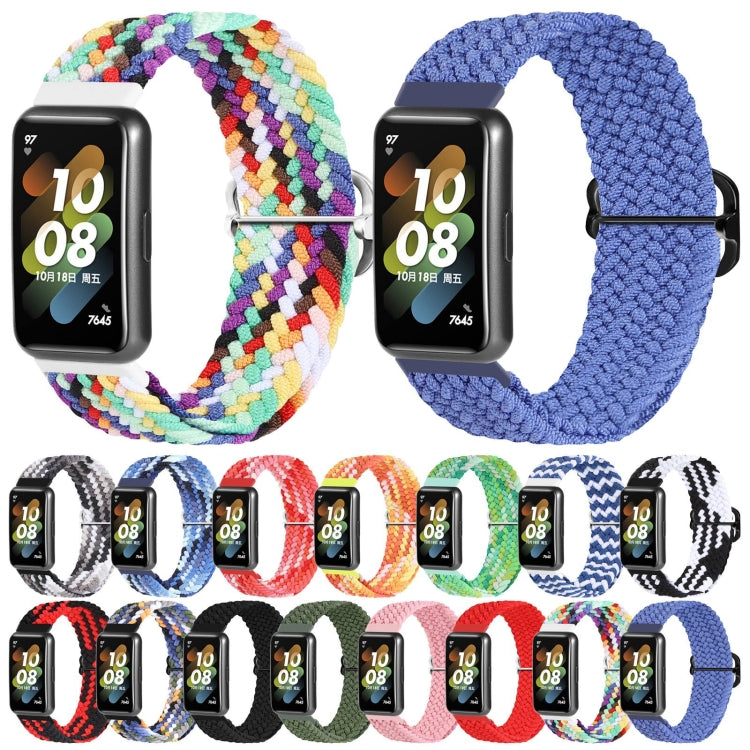 Nylon Braided Buckle Watch Band, For Huawei Band 7