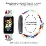 Nylon Braided Buckle Watch Band, For Huawei Band 7