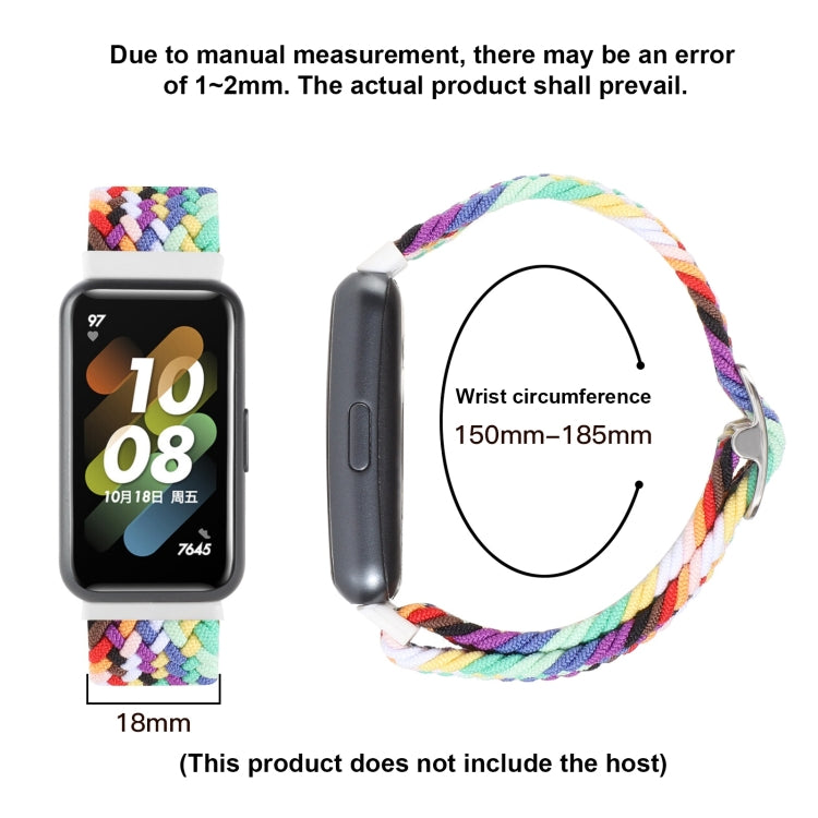 Nylon Braided Buckle Watch Band, For Huawei Band 7
