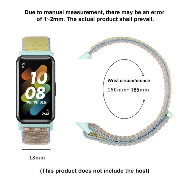 Nylon Loop Buckle Watch Band, For Huawei Band 7