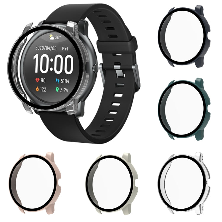 PC + Tempered Glass Integrated Watch Case, For Xiaomi Haylou Solar / LS05, For Xiaomi Haylou GST / LS09B, For Xiaomi Haylou RT2 / LS10, For Xiaomi Haylou RS4 Plus / LS11