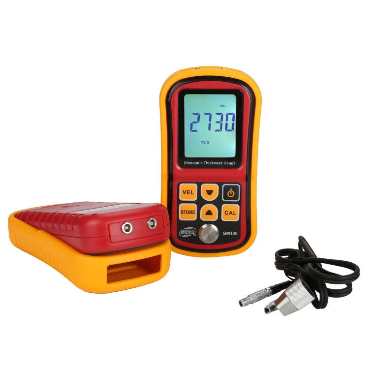 BENETECH GM-100 Ultrasonic Thickness Meter Tester Gauge Velocity 1.2~225mm, GM-100(Aluminum Box Version)