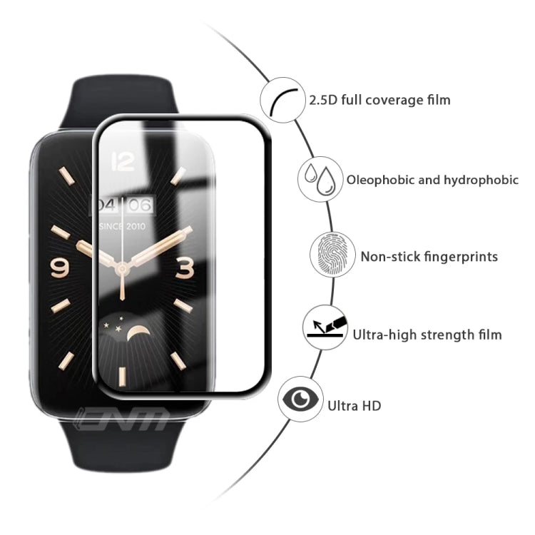For Xiaomi Mi Band 7 Ppro 3D Composite Hot Bending Screen Film Protector, 1 PC, 5 PCS