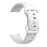 Butterfly Buckle Silicone Watch Band, For Xiaomi Mi Watch 18mm