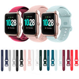 For Xiaomi Haylou Smart Watch LS01 19mm Butterfly Buckle Silicone Watch Band