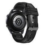 For Huawei Watch GT3 Pro 46mm Bamboo Joint Texture Silicone Leather Watch Band