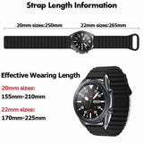 For Xiaomi Haylou Smart Watch 2 LS02 / RS4 / RS4 Plus Reverse Buckle Magnetic Silicone Watch Band