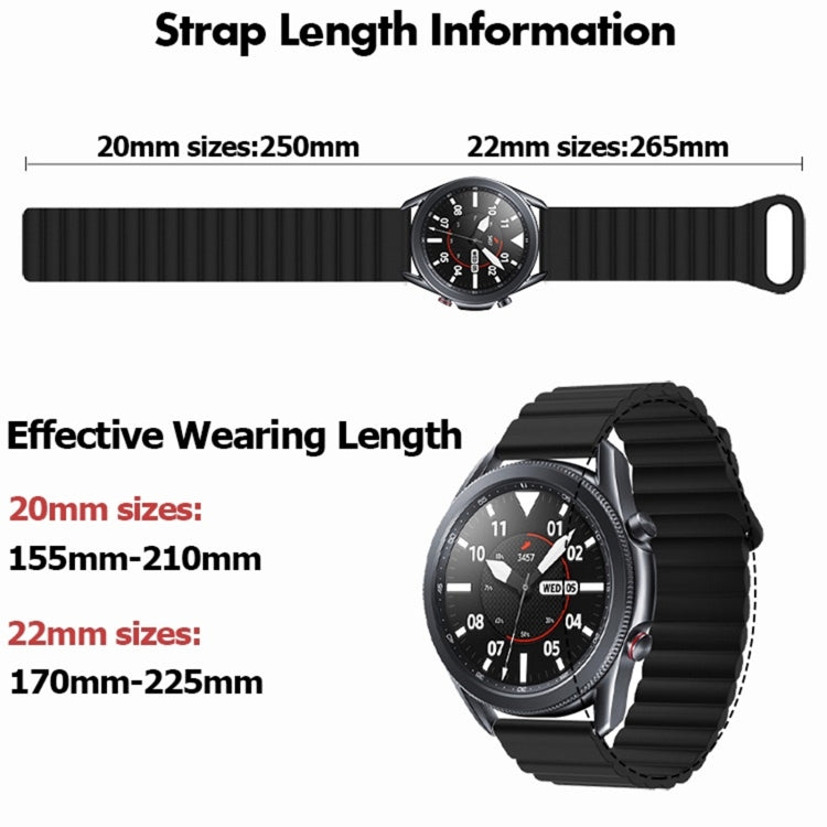 For Xiaomi Haylou Smart Watch 2 LS02 / RS4 / RS4 Plus Reverse Buckle Magnetic Silicone Watch Band