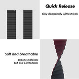 For Xiaomi Haylou Smart Watch 2 LS02 / RS4 / RS4 Plus Reverse Buckle Magnetic Silicone Watch Band