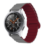 For Xiaomi Haylou RT / RT2 / GST / GS / RS3 Universal Reverse Buckle Magnetic Silicone Watch Band