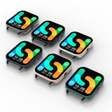 For Xiaomi Haylou Solar LS02 PC+ Toughened Film Fully Enclosed Protective Watch Case