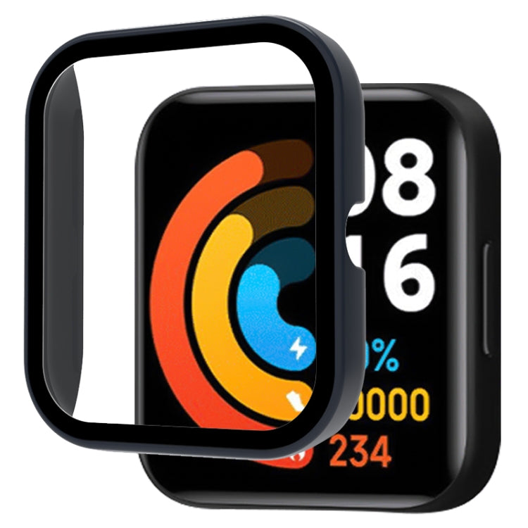 For Xiaomi Haylou Solar LS02 PC+ Toughened Film Fully Enclosed Protective Watch Case