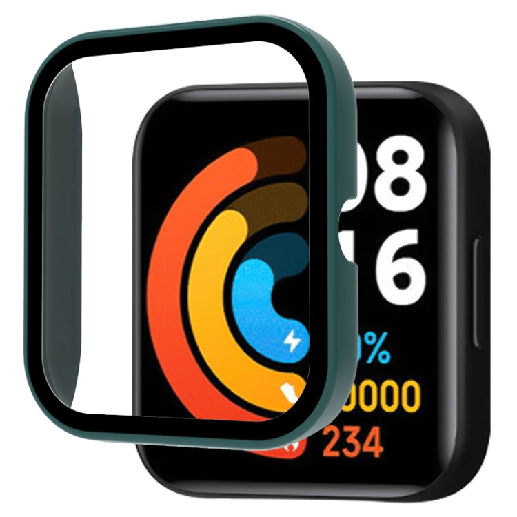 For Xiaomi Haylou Solar LS02 PC+ Toughened Film Fully Enclosed Protective Watch Case