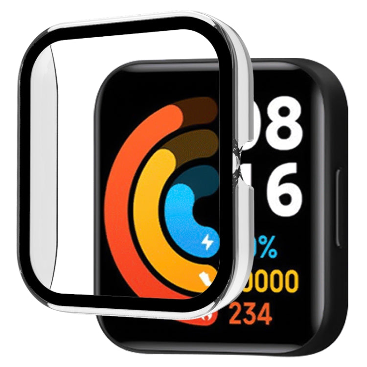 For Xiaomi Haylou Solar LS02 PC+ Toughened Film Fully Enclosed Protective Watch Case