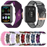 Nylon Woven Watch Band, For Huawei Watch Fit 2