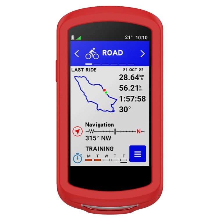 Full Back Cover Stopwatch Silicone Case, For Garmin Edge 1040