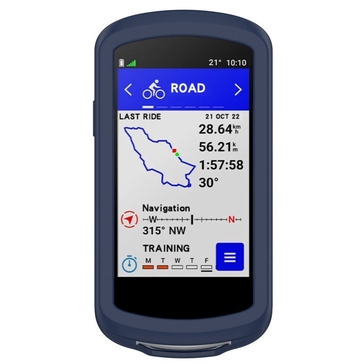 Full Back Cover Stopwatch Silicone Case, For Garmin Edge 1040