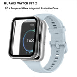 PC+ Toughened Film Fully Enclosed Protective Watch Case, For Huawei Watch Fit 2