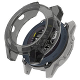 Half Coverage Hollowed TPU Watch Case, For Garmin Descent G1