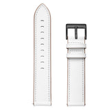 20mmFirst Layer Leather Sewing Thread Watch Band, For Huawei Watch GT3 Pro 43mm / 46mm