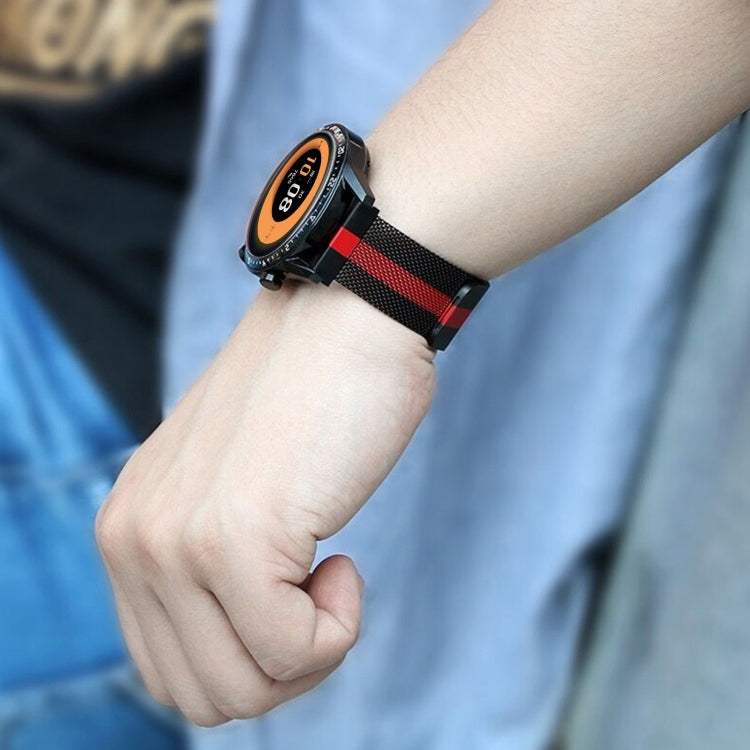 22mm Milan Chain Metal Watch Band, For Honor Watch GS 3