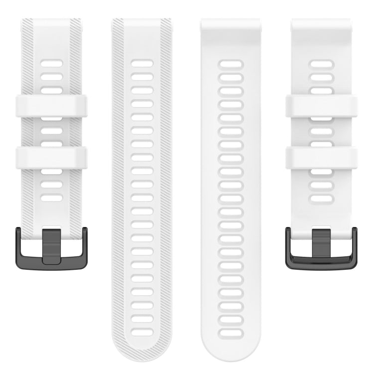 22mm Silicone Twill Watch Band, For Garmin Forerunner 955