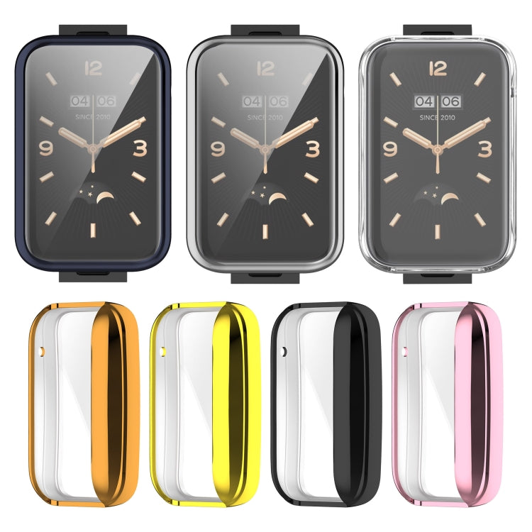 For Xiaomi Mi Band 7 Pro Full Coverage TPU Electroplating Protective Case