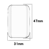 For Xiaomi Mi Band 7 Pro Full Coverage TPU Electroplating Protective Case