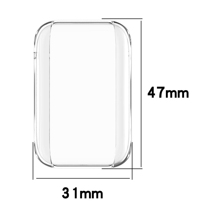 For Xiaomi Mi Band 7 Pro Full Coverage TPU Electroplating Protective Case
