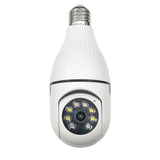 360 Degree 3MP HD Smart WiFi Bulb Camera Default Title