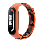 Nylon Loop Integrated Camo Woven Strap, For Xiaomi Mi Band 5/6/7