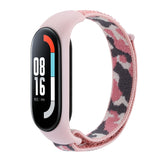 Nylon Loop Integrated Camo Woven Strap, For Xiaomi Mi Band 5/6/7
