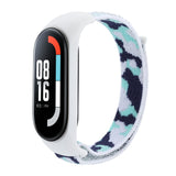 Nylon Loop Integrated Camo Woven Strap, For Xiaomi Mi Band 5/6/7