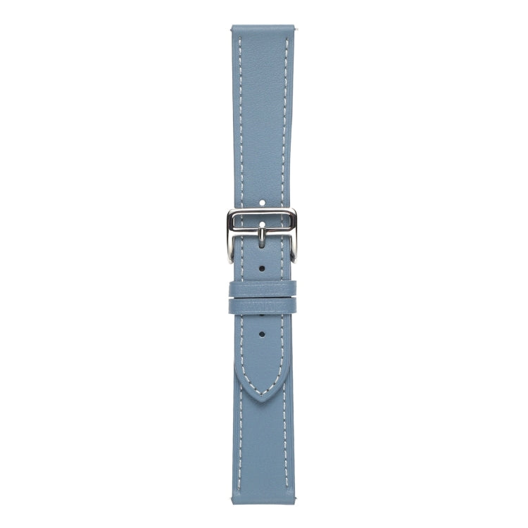 Plain Weave Leather Watch Band, For Samsung Galaxy Watch5 Pro 45mm/5 44mm/5 40mm