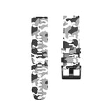 Camouflage Silicone Watch Band, For Garmin Fenix 7, For Garmin Fenix 7X