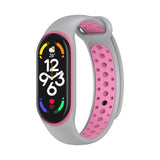 Two-color Silicone Watch Band, For Xiaomi Mi Band 7