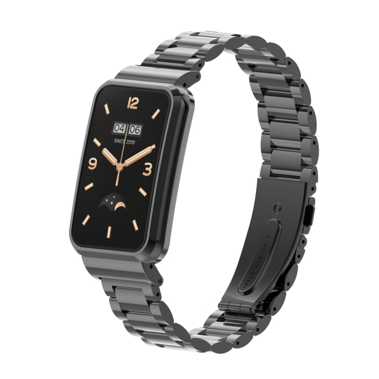 Three-Bead Metal Watch Band, For Xiaomi Mi Band 7 Pro
