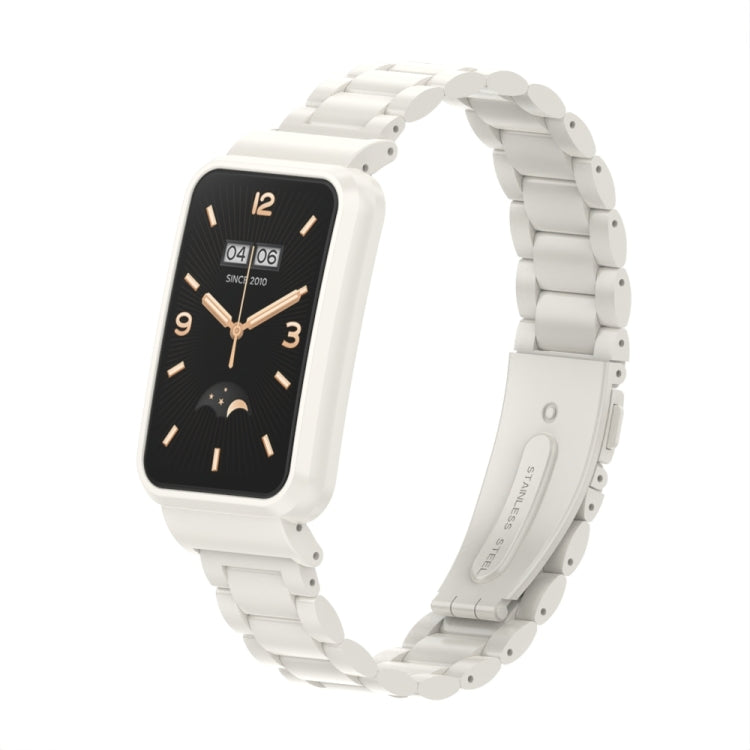 Three-Bead Metal Watch Band, For Xiaomi Mi Band 7 Pro