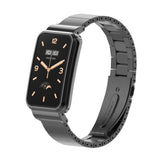 Bamboo Joint Metal Case Watch Band, For Xiaomi Mi Band 7 Pro