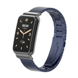 Bamboo Joint Metal Case Watch Band, For Xiaomi Mi Band 7 Pro