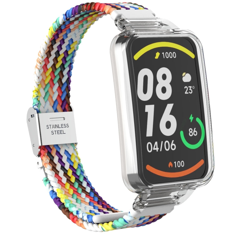 Braided Nylon Buckle Watch Band, For Xiaomi Mi Band 7 Pro